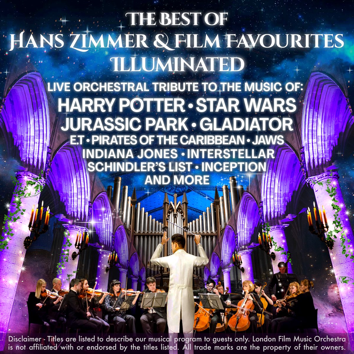 We have two last minute tickets available for The Best of Hans Zimmer & Film Favourites Illuminated tonight at 7:30pm! Hurry, these tickets will be snapped up. 01305 783 225 weymouthpavilion.com/shows/the-best…