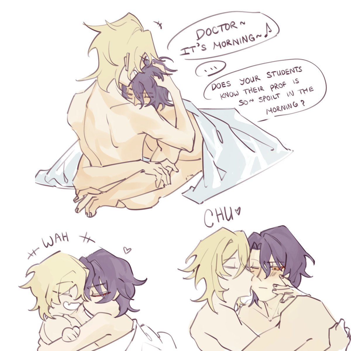 Guess who's the night owl and who's the early bird? 🤭
 #ratiorine 🗿🦚