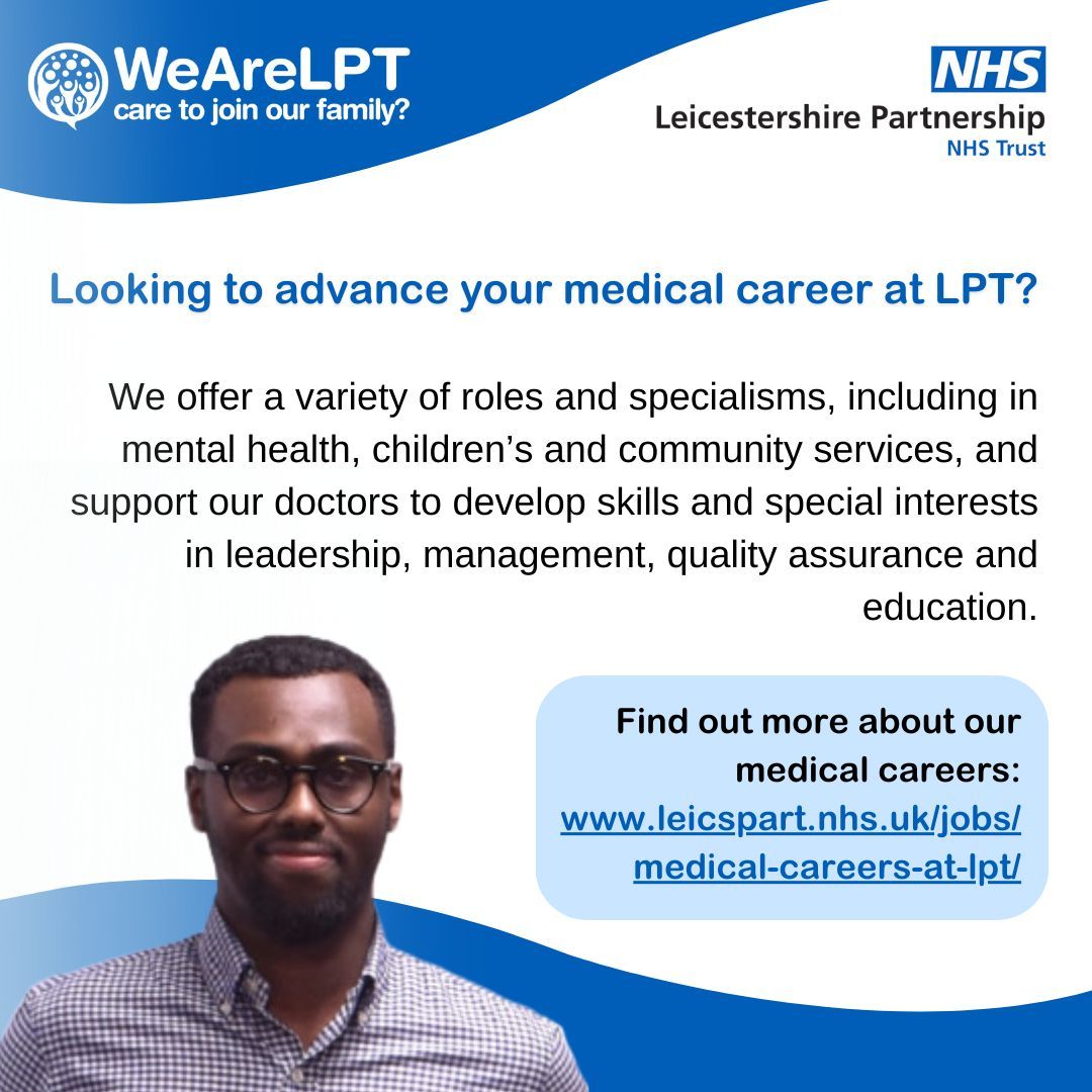 For day three of @CareersWeek we’re sharing more about why LPT is an excellent choice if you’re looking to advance your medical career. Dr Mahdieh Malekpour said: “You’ll work with knowledgeable people and will never feel alone.” Find out more: buff.ly/49C62i5