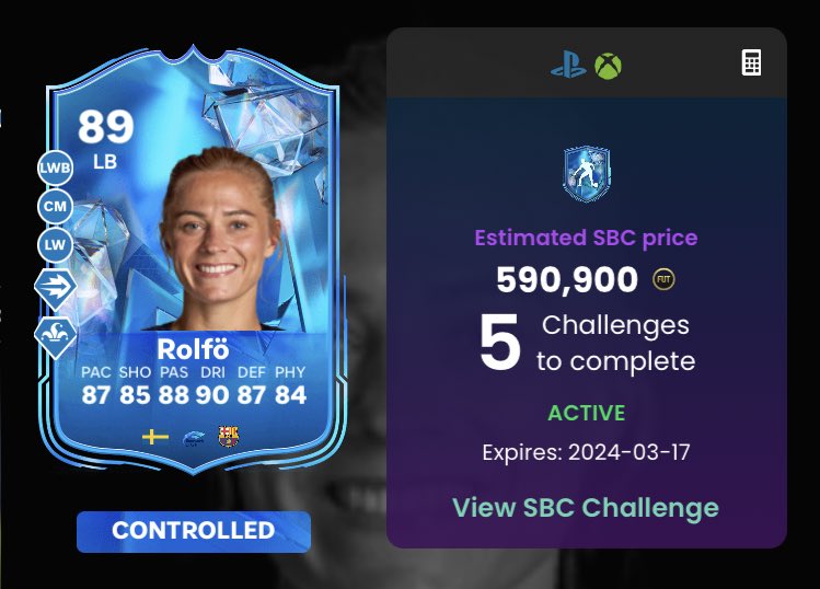 FIFA22_INFO's tweet image. Rolfo is getting the +4 upgrade 

We will be there 🫡