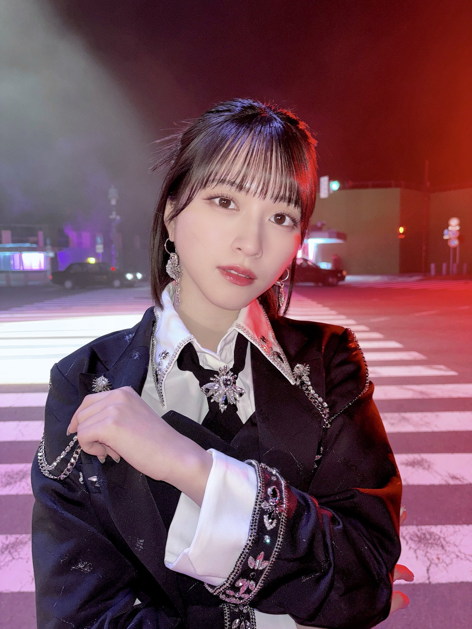 佐々木舞香 生写真 直筆 ヨリ 「呪って呪って」 ジャケット衣装