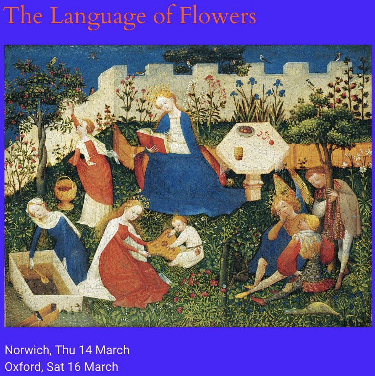 My new commission 'FOR THE PLANTS THAT BIND US' will be performed: Norwich 14th | Oxford 16 March by @marianconsort Co-commissioned by The Marian Consort & Cheltenham Music Festival @cheltfestivals + @LeoChadburn New ‘Flower Dictionary’. @jejhardie Tix marianconsort.co.uk/concerts