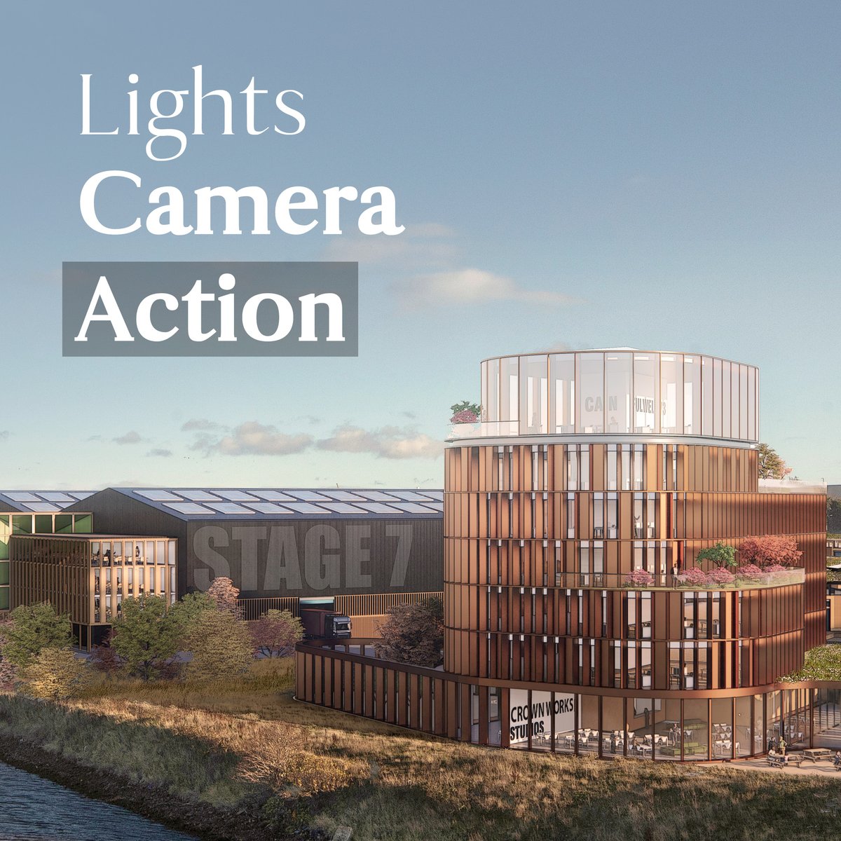 Lights. Camera. ACTION. 🎥 We’re absolutely delighted that the North East’s trailblazer deal announced by the Chancellor in today’s Budget will pave the way for Crown Works Studios in Sunderland to progress.