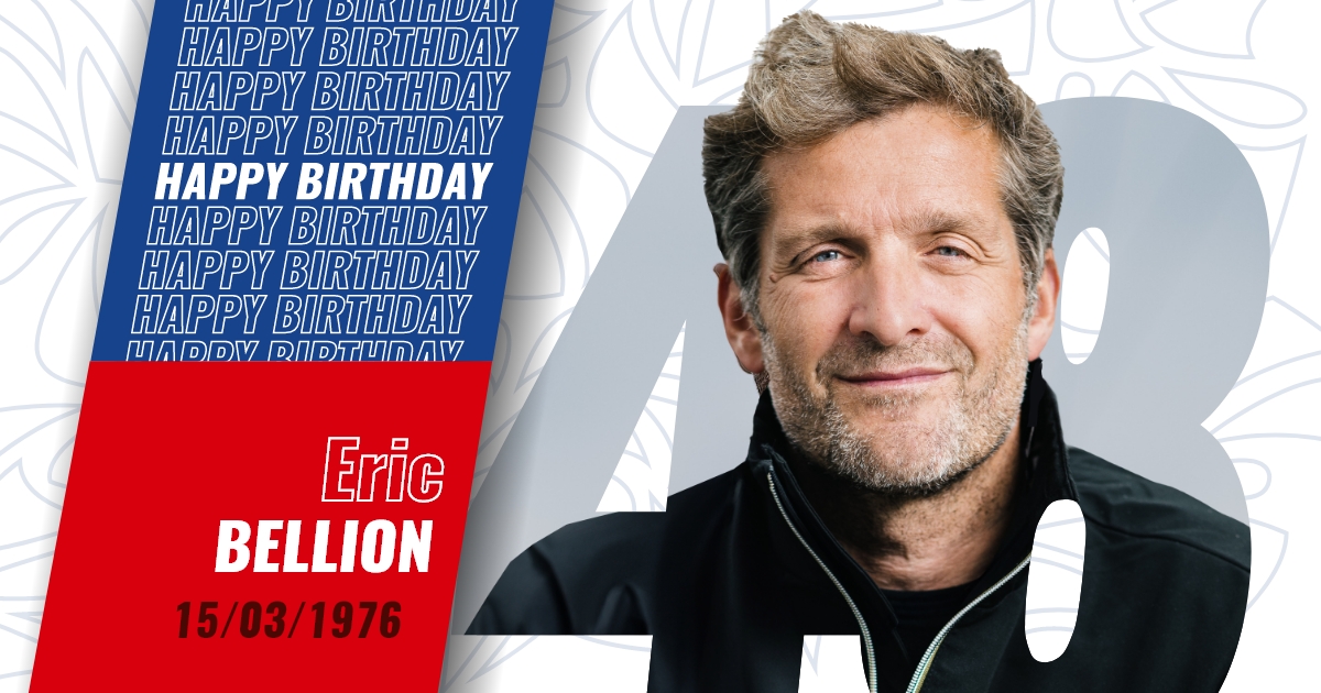 [Anniversaire 🎂] Toute l'équipe du Vendée Globe souhaite un bon anniversaire à @EricBellion1 ! Après sa belle 9ème place en 2016, il se lance à nouveau le défi du tour du monde ! 🌍