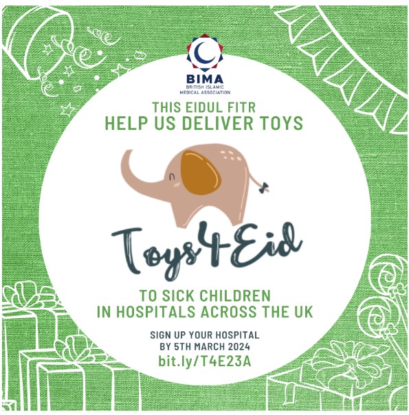 asphcharity's tweet photo. We are honoured to be included and partnered with BIMA for toy donations for our sick children who will be in hospital during Eid. 
https://t.co/AIPLN7vfnK
Our Paeds Wishlist on Amazon: https://t.co/SPdLcLNyFr https://t.co/SzvoTyDJyU