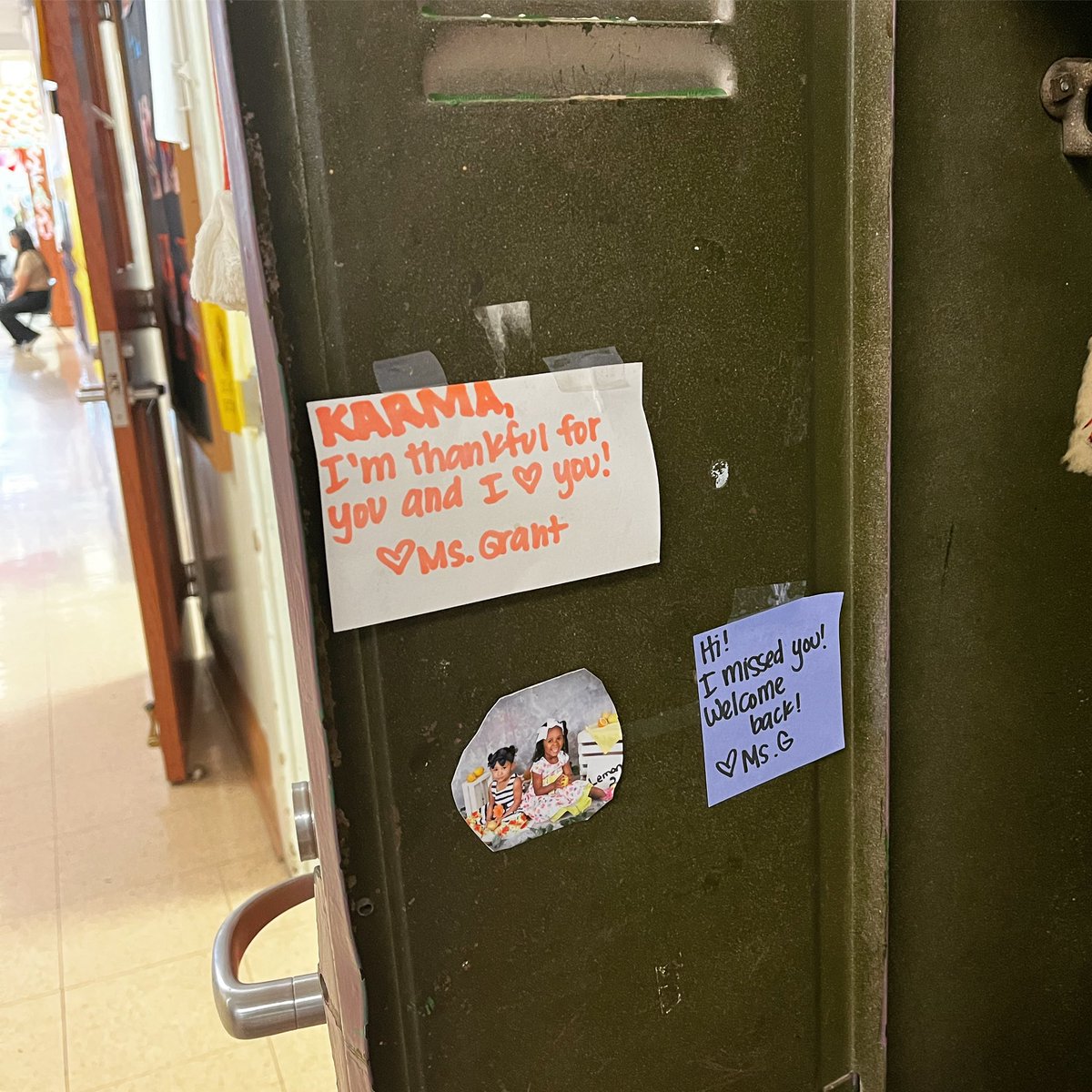 The sweetest teacher messages spotted in student lockers yesterday at Lipscomb. This culture of belonging matters!

We are Woodrow. We are One!