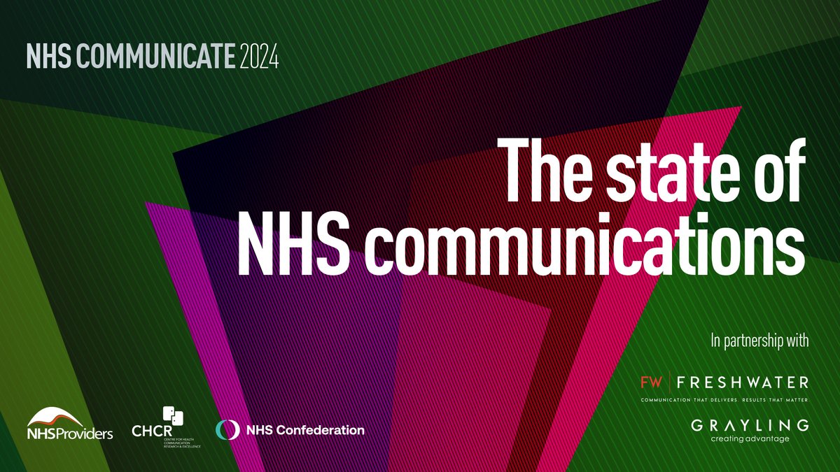 Grayling’s health team is proud to sponsor @NHSConfed and @NHSProviders State of NHS Communications report, published today: grayling.com/news-and-views… Essential reading if you want to understand the challenges facing #NHS Communicators across the country.
