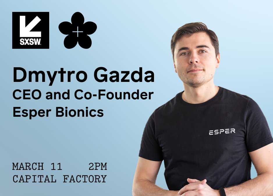 🦾 Hello @SXSW attendees, can’t wait to meet you at this year’s event! Our CEO Dima Gazda will share insights from developing a health tech product at a panel hosted by @MacPaw and moderated by @mikebutcher (@TechCrunch). Join us for the event and stay for networking! #SXSW2024