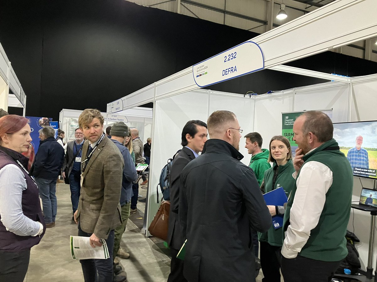 Great day at #LowCarbonAgricultureShow today. Lots of great discussions and speakers