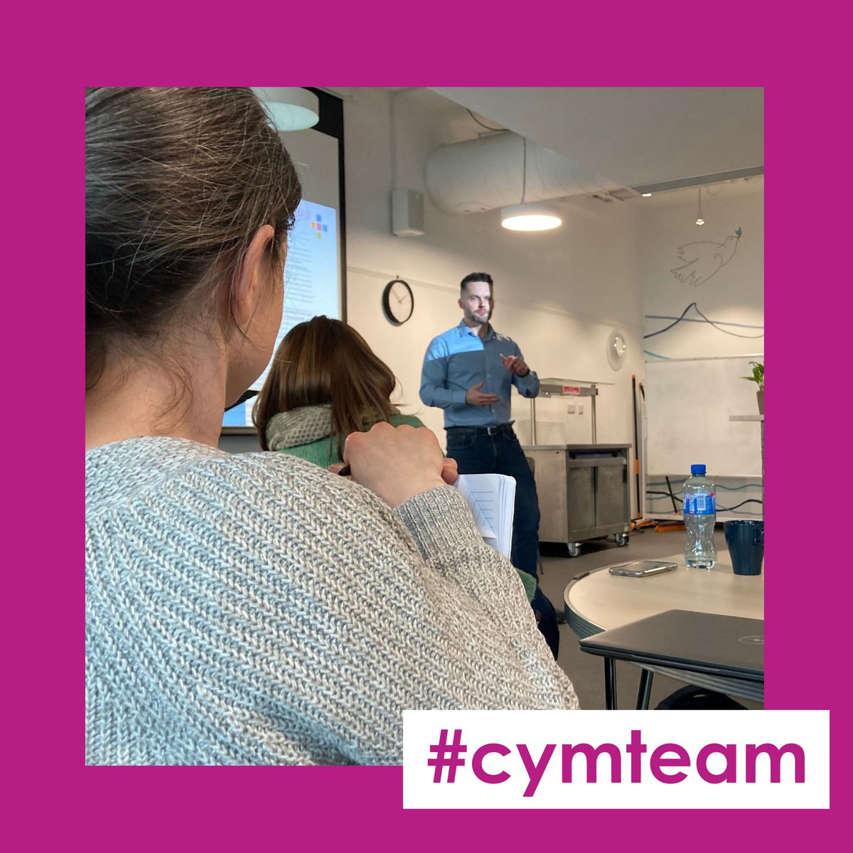 We're having a great team day with our staff at CYM - sooo good! Scott Halligan, our Director of C.R.E, helping us with how we connect - we’re excited to grow in how we serve you and how we engage together in building the kingdom.