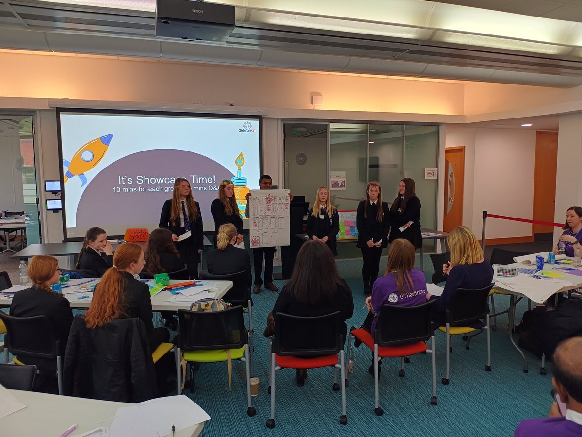 CGSScience's tweet image. Wow! Fantastic presentations @GEHealthCare from the @CGSBucks and @TheMisbourne students. Very well done. Lots of amazing ideas on how to reduce the environmental impact of our schools!