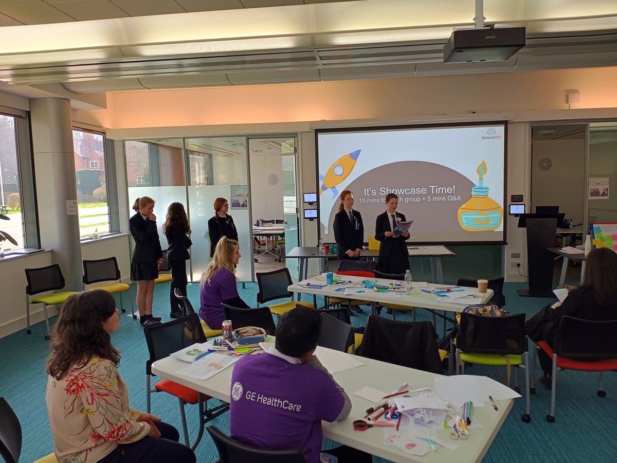 CGSScience's tweet image. Wow! Fantastic presentations @GEHealthCare from the @CGSBucks and @TheMisbourne students. Very well done. Lots of amazing ideas on how to reduce the environmental impact of our schools!