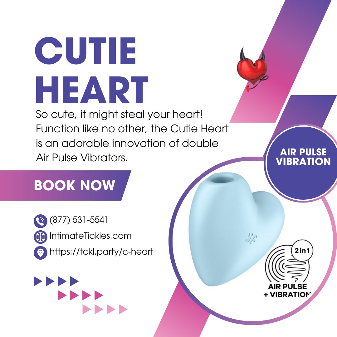 So cute, it might steal your heart! Function like no other. tckl.party/c-heart