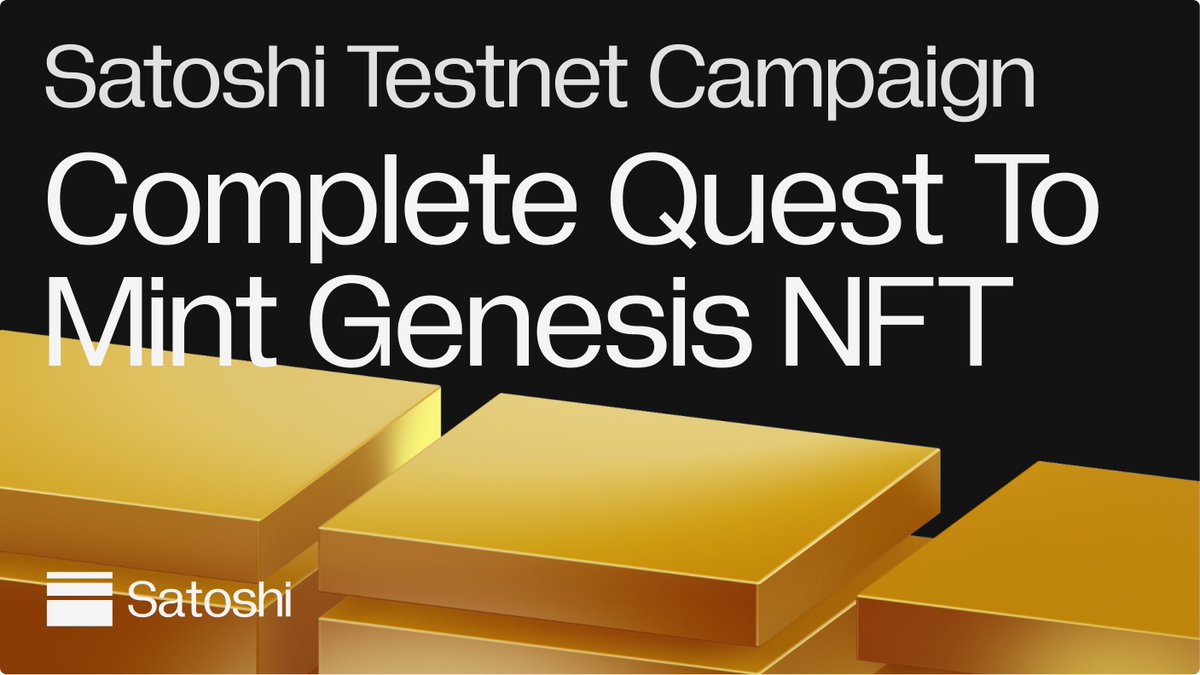 Satoshi Protocol (@satoshi_btcfi) on Twitter photo Launching Genesis Spark NFT 🔥
<a href="/SatoshiBEVM/">Satoshi_india</a> is the first CDP protocol on @BTClayer2 aimed at unlocking Bitcoin liquidity through the SAT dollar stablecoin.
Genesis Spark is the first NFT created by the Satoshi Protocol, symbolizing the pioneering spirit and the intrinsic value Launching Genesis Spark NFT 🔥
<a href="/SatoshiBEVM/">Satoshi_india</a> is the first CDP protocol on @BTClayer2 aimed at unlocking Bitcoin liquidity through the SAT dollar stablecoin.
Genesis Spark is the first NFT created by the Satoshi Protocol, symbolizing the pioneering spirit and the intrinsic value