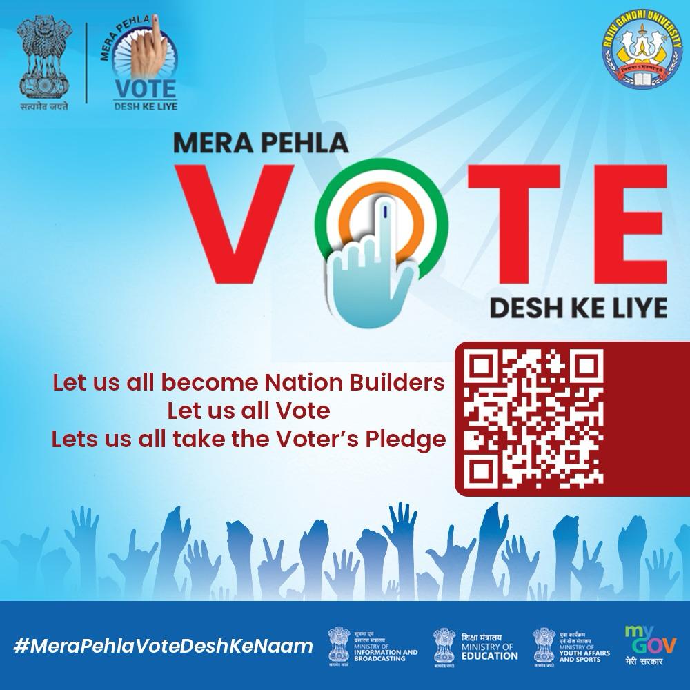 NaniTJose's tweet photo. Let's Vote Desh Ke liye and pledge to vote for free and fair elections.
Jai Hind 🇮🇳 https://t.co/ydAjqwW0kN
