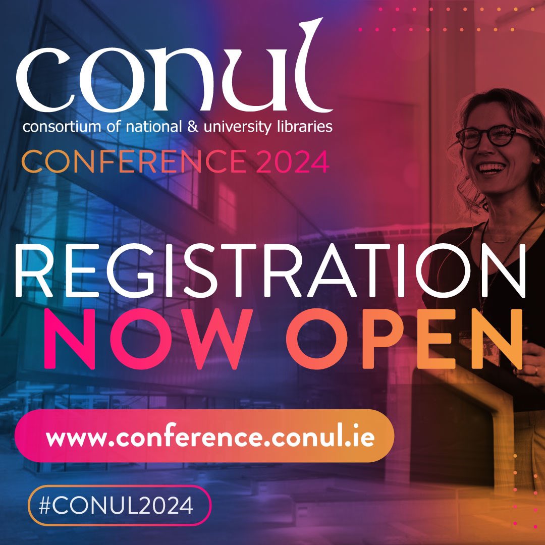 The Early Bird Catches The Worm OR At Least Registration for the CONUL Conference!!. Early registration is now open on our CONUL Conference website and runs until MONDAY APRIL 1st. Get in quick to confirm your place!. See our bio for links #CONUL #conulconference2024 #belfast
