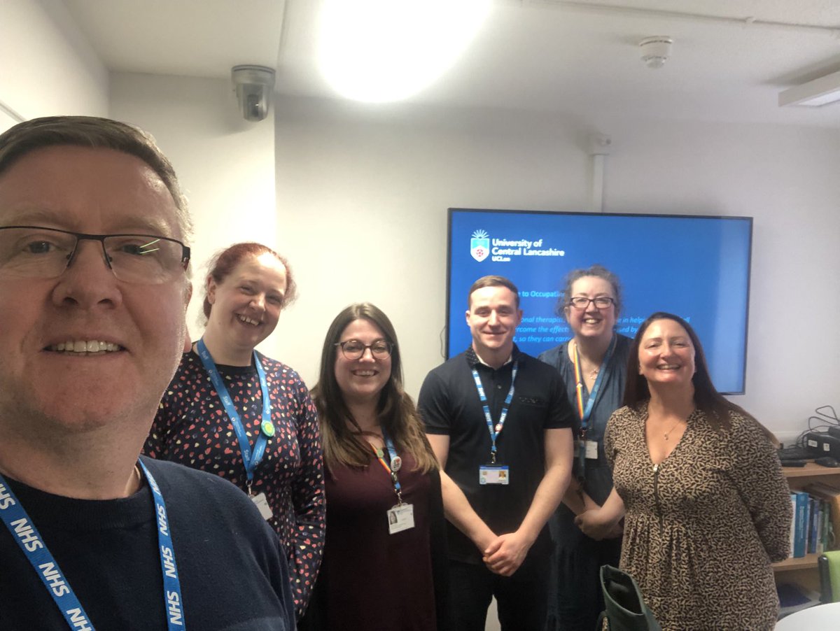 Dan Street (@danstreetot) on Twitter photo Great to meet fellow occupational therapists running the OT programme at @UCLan and delighted to help with the selection for next years cohort of budding OTs. <a href="/uclanot/">@UClanOT</a> <a href="/BTH_ICSNRS/">BTH ICSNRS</a> <a href="/SimpsonResearch/">Suzanne Simpson</a> Great to meet fellow occupational therapists running the OT programme at @UCLan and delighted to help with the selection for next years cohort of budding OTs. <a href="/uclanot/">@UClanOT</a> <a href="/BTH_ICSNRS/">BTH ICSNRS</a> <a href="/SimpsonResearch/">Suzanne Simpson</a>