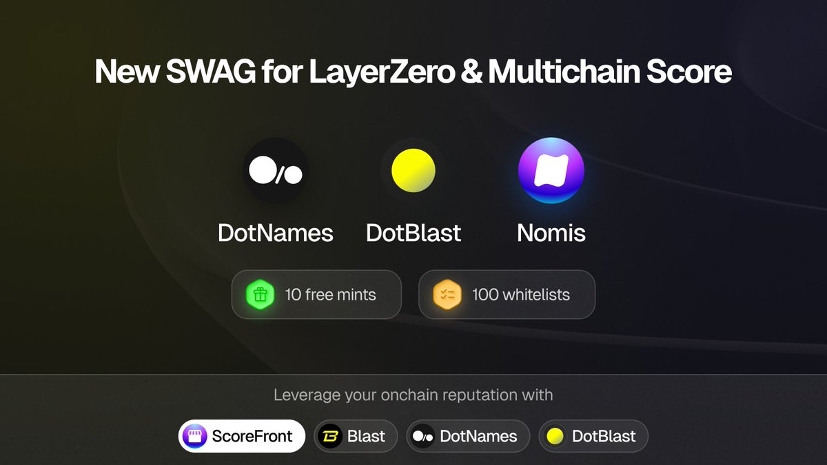 Nomis | Onchain Reputation Protocol tweet media