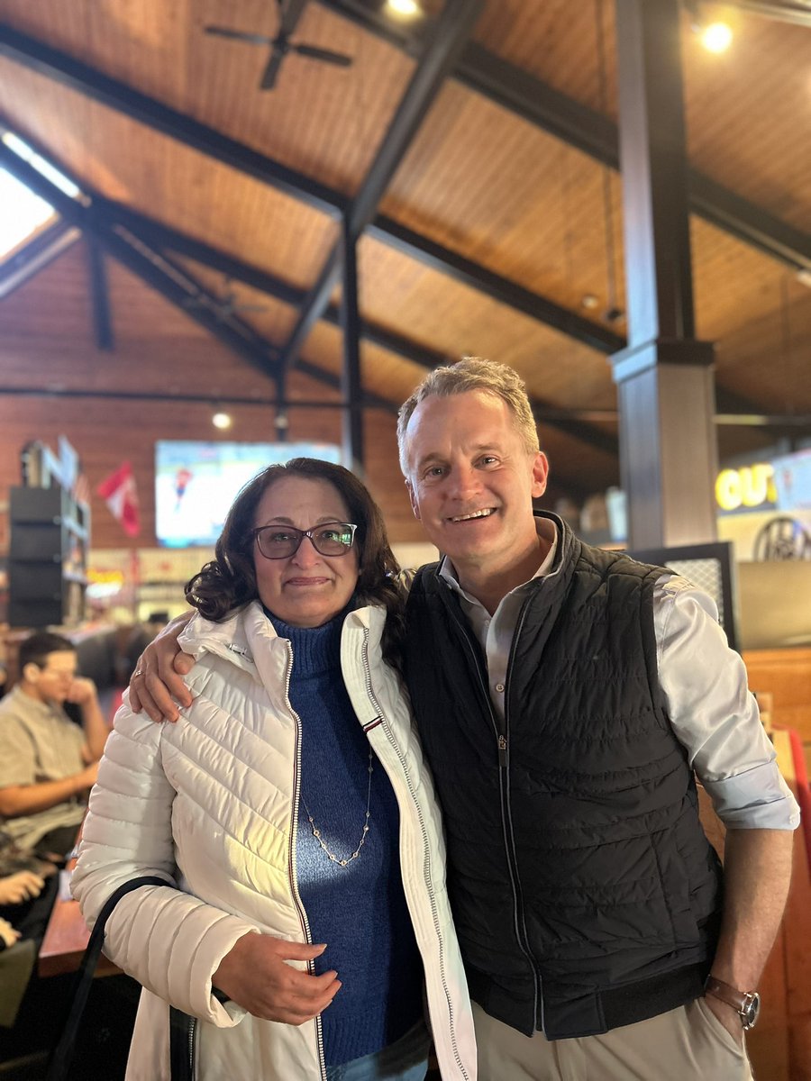 TerrySheehanMP's tweet photo. Great connecting with many friends and Seamus. Bianca my recently most excellent retired staffer in the #soo worked with Seamus in Brian Tobin’s office a while back. Small World. https://t.co/2o7hTcPQzM
