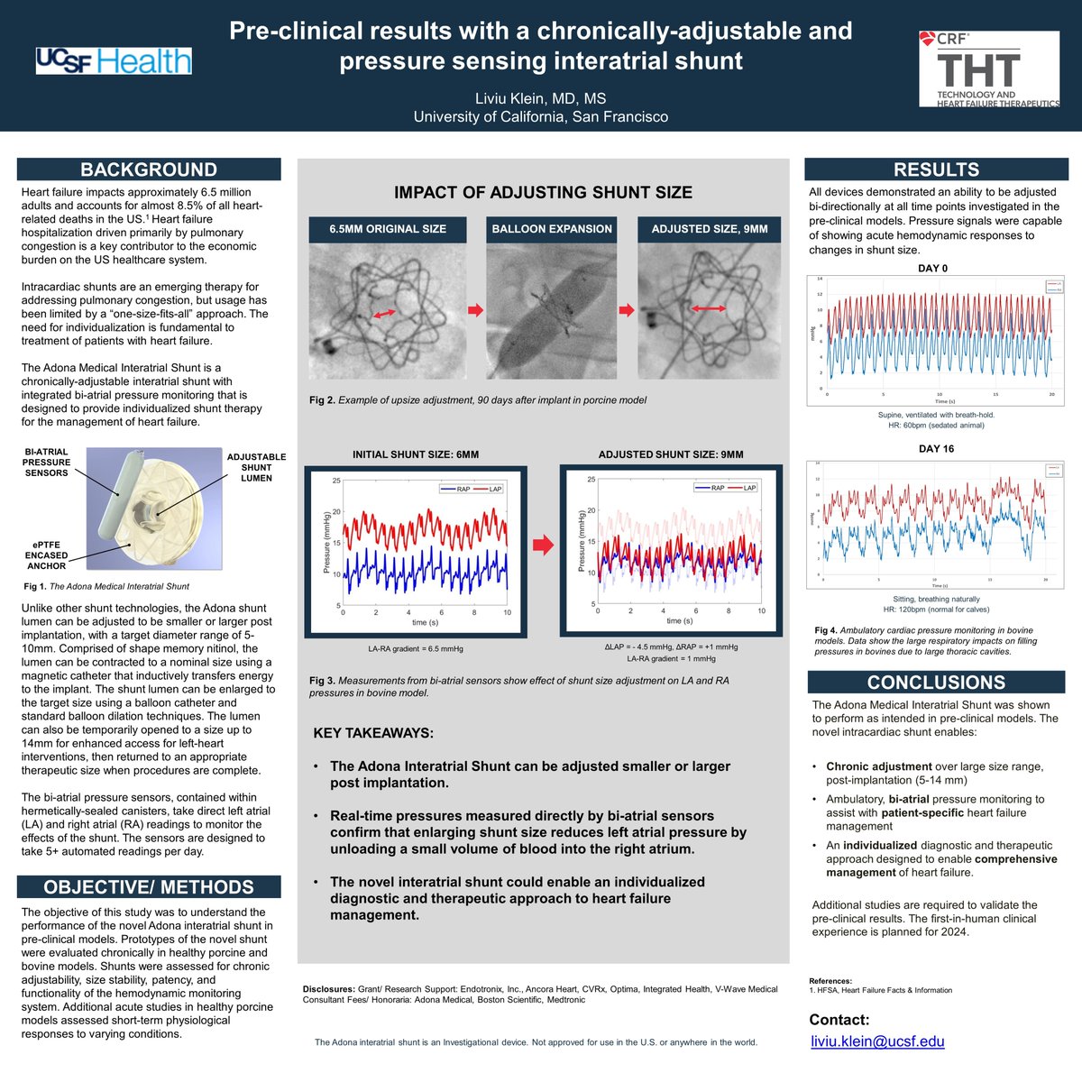 wrapping up #THT2024 here in Boston, truly one of the best meetings of the year. This year's event included a poster presentation of the latest Adona pre-clinical work by Dr. @LiviuKlein
