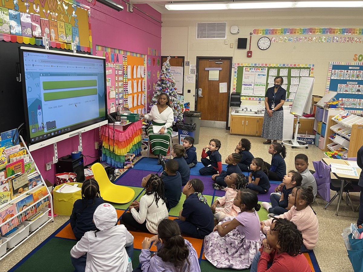 Our Pre-Kindergartens students are attending Kindergarten classes today as a means to transition to kindergarten next year. We are so proud of them as they are adjusting well. They are participating and following routines like they have been in kindergarten all year long.