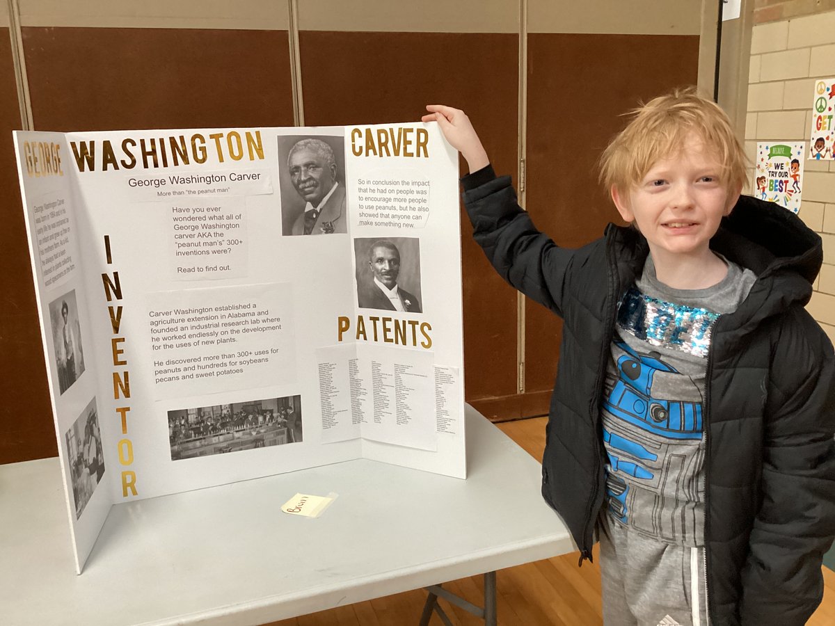 AliceSmith270's tweet photo. Ms. Aden's 5th gr class ended Black History Month with a special Black History Project where scholars highlighted prominent Black Americans. https://t.co/PEAPD59KS8