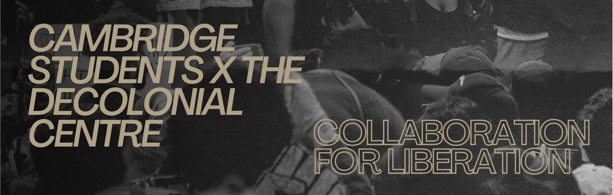Join our new collaboration with the <a href="/decolonialcntr/">Decolonial Centre</a> - coming very soon (Mon 11 March, 12.15) ✊
tickettailor.com/events/decolon…