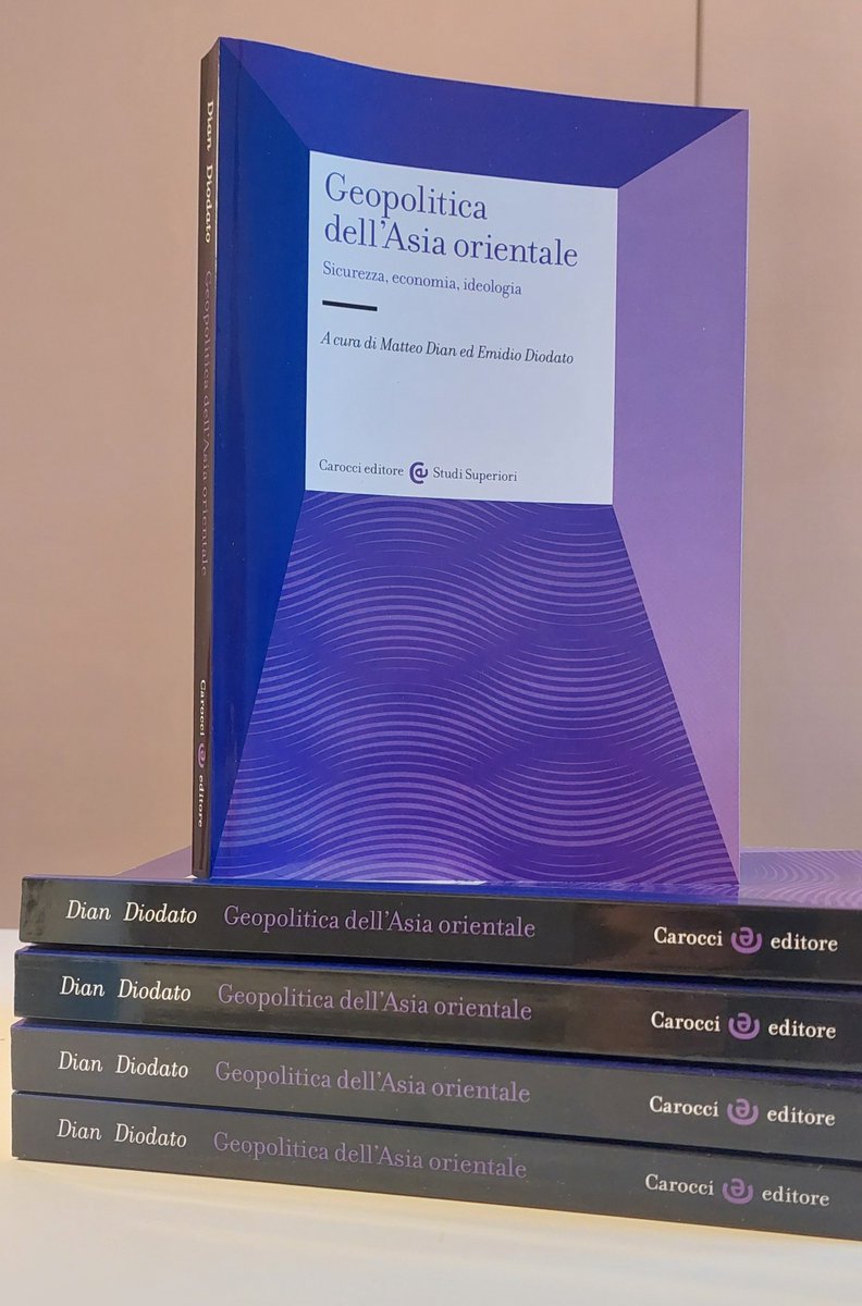 Esce in questo giorni il volume edito "Geopolitica dell’Asia Orientale". Include 15 contributi su temi di sicurezza, economia ed ideologia,  scritti da alcuni dei migliori esperti italiani di Relazioni Internazionali dell'Asia Orientale.