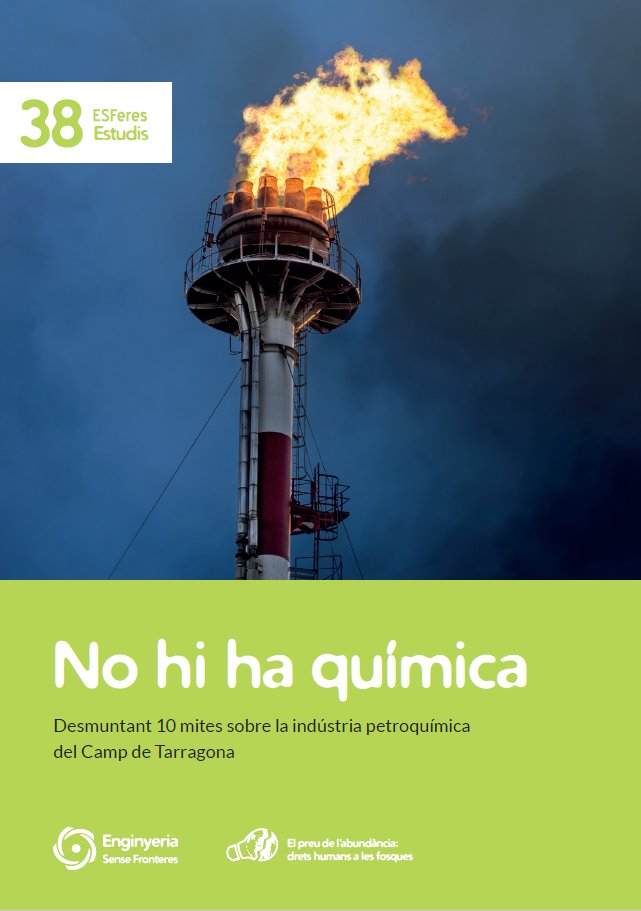 👋La setmana passada les companyes d'@ESFCatalunya Tarragona van presentar l'estudi 'No hi ha química: Desmuntant 10 mites sobre la indústria petroquímica del Camp de Tarragona' que desgrana els impactes socials i ambientals d'aquest complex petroquímic 👉esf-cat.org/blog/2024/02/2…