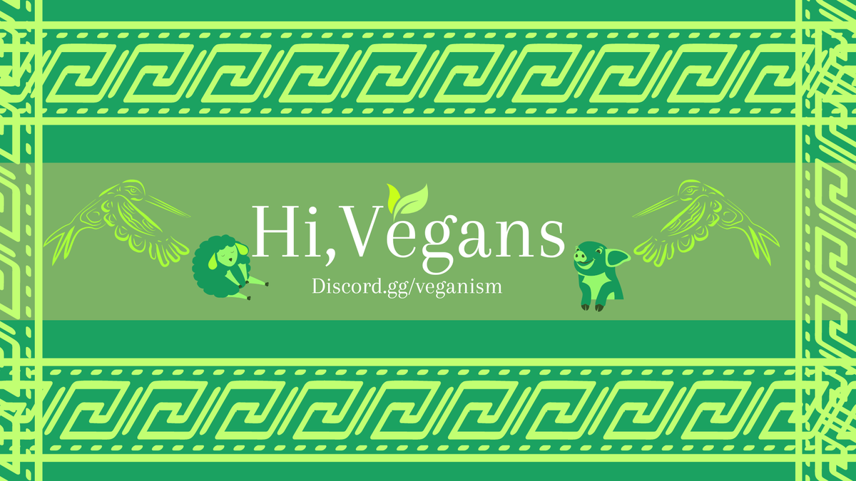 Pullmoree's tweet photo. A reminder to all join the best vegan discord community at 
https://t.co/hzZUSX78PG https://t.co/2fs6ExSpFa