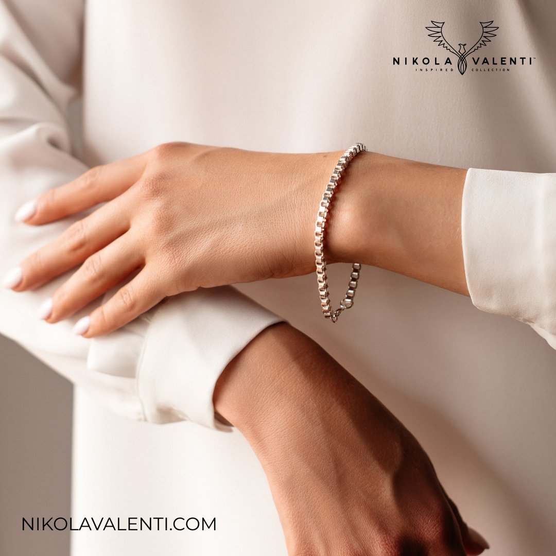 nikola_valenti's tweet image. Elevate your wrist game with a touch of timeless elegance. The Nikola Valenti Inspired Collection presents a bracelet that's more than an accessory; it's a statement. Claim your FREE bracelet now at tinyurl.com/NVfreebracelet. #NikolaValenti #FreeBracelet #EleganceInEveryLink 💖✨