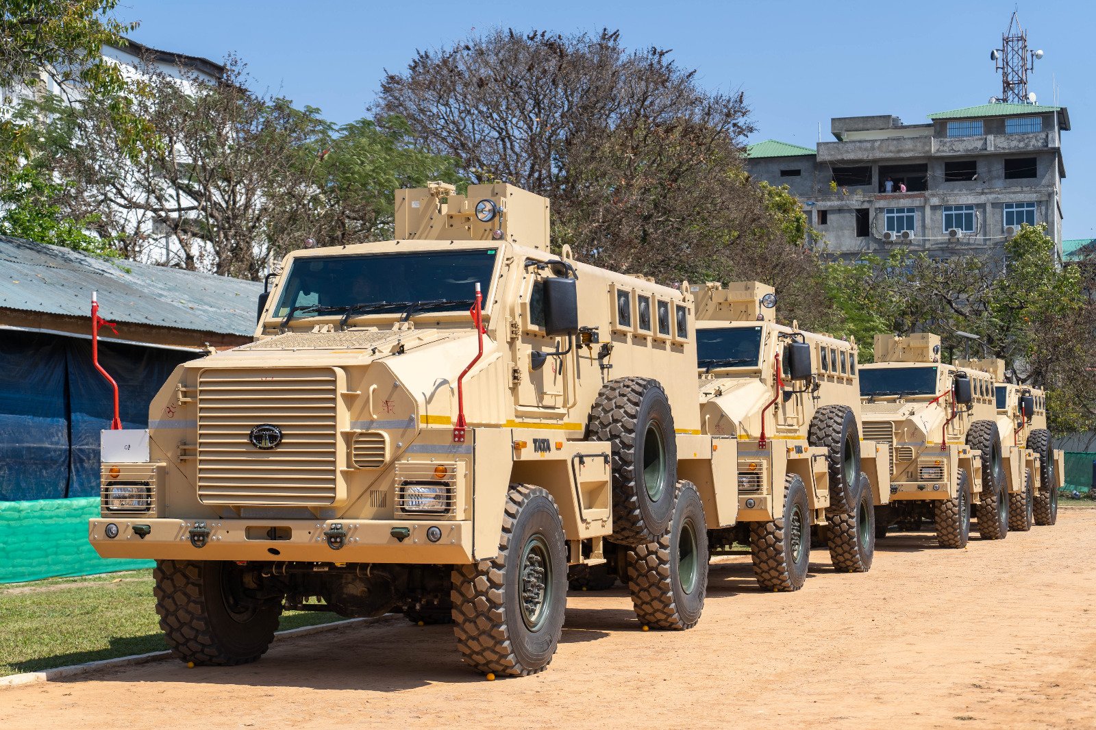 Manipur Police Receive Mine-Protected Vehicles for Enhanced Security