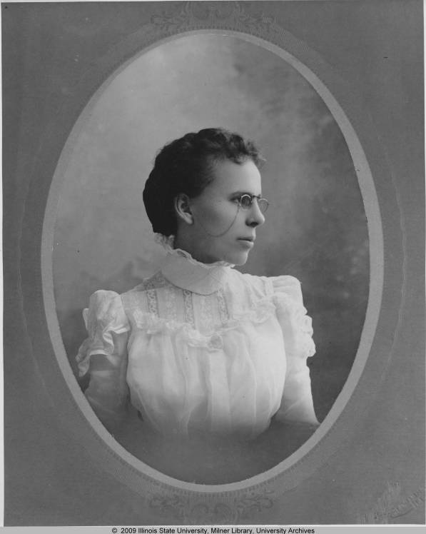 Happy #womenshistorymonth! This year, we’d like to celebrate the Women of Illinois State Normal University. Olive Lillian Barton was the Dean of Women at ISNU from 1911 to 1943 and was the namesake for the now-demolished Barton residence hall. #womeninacademia