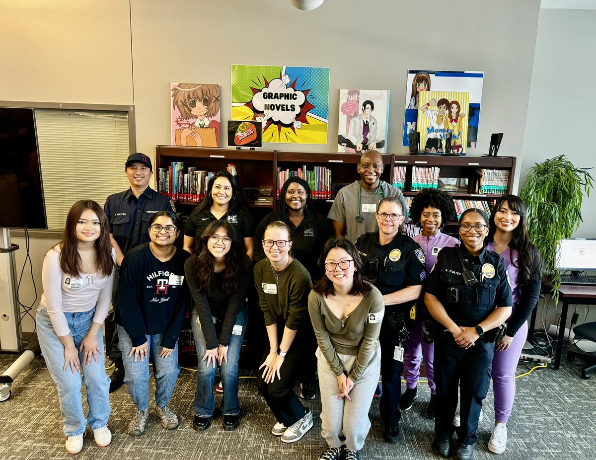 Our 8th graders enjoyed a very successful Career Day! Thank you to all of our professional community members, FISD Staff, & FISD Seniors that volunteered their time to educate our students about their careers or pathways. Pictured are a few of our Career Day presenters 💛