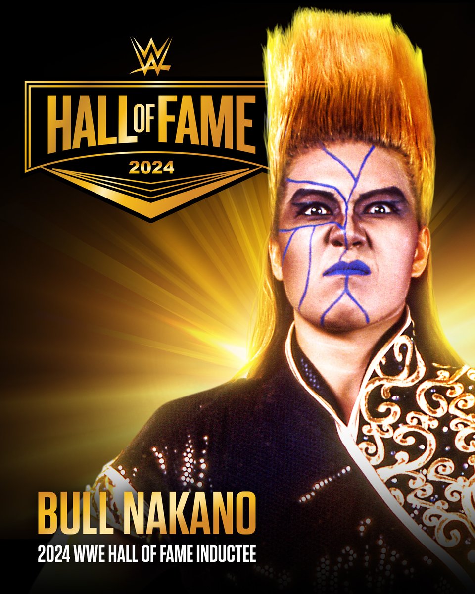 Bull Nakano will be inducted into the WWE Hall of Fame Class of 2024, as first reported by @espn. #WWEHOF ms.spr.ly/6013cbHSN