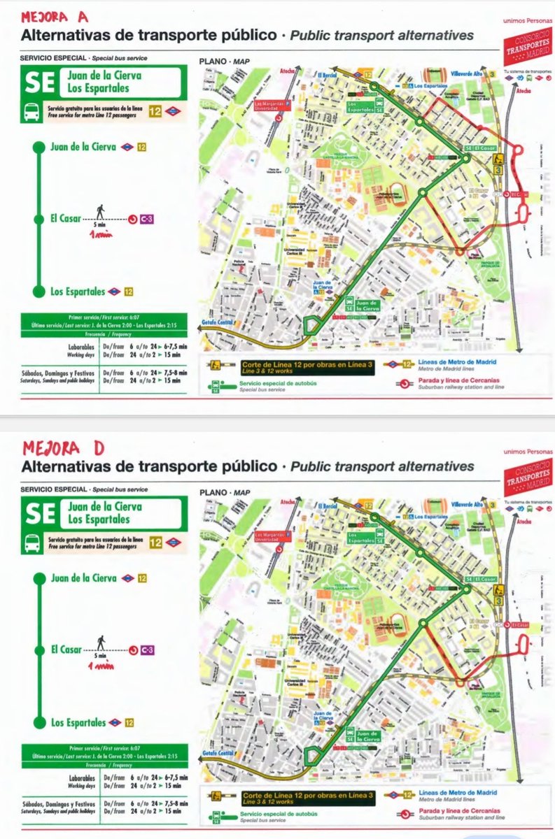 Nota de prensa respecto al servicio de autobuses debido al corte de la linea 12 de metro.  
Por favor <a href="/ComunidadMadrid/">Comunidad de Madrid</a>, <a href="/IdiazAyuso/">Isabel Díaz Ayuso</a> Consorcio Regional de Transportes <a href="/prsardinero/">Pablo Rodríguez Sardinero</a>, <a href="/metro_madrid/">Metro de Madrid</a> y <a href="/aytogetafe/">Ayuntamiento Getafe</a> escuchen a los
usuarios y usuarias del barrio de Los Molinos de Getafe👇