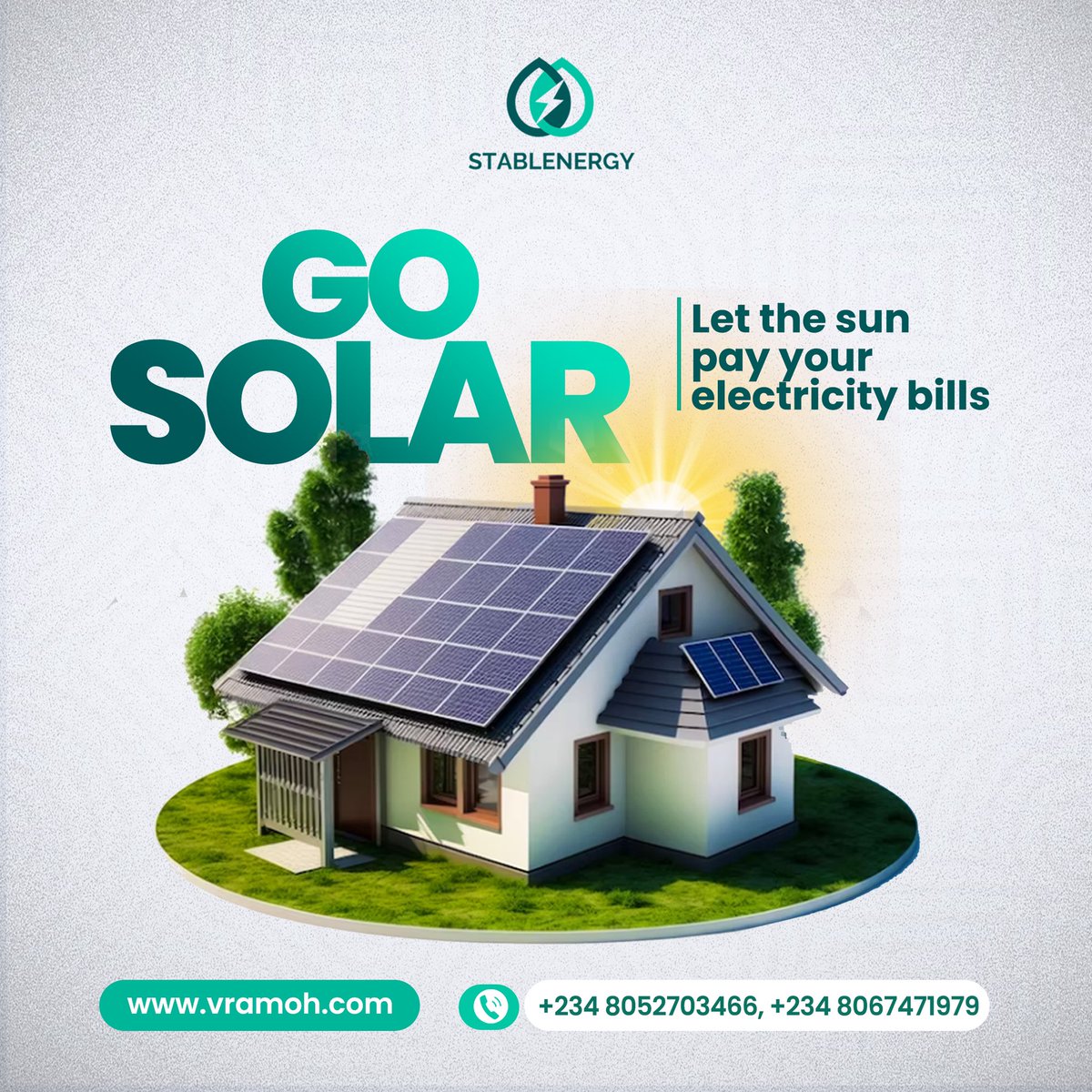 Go solar ✨ #stablenergy #META #solarenergy