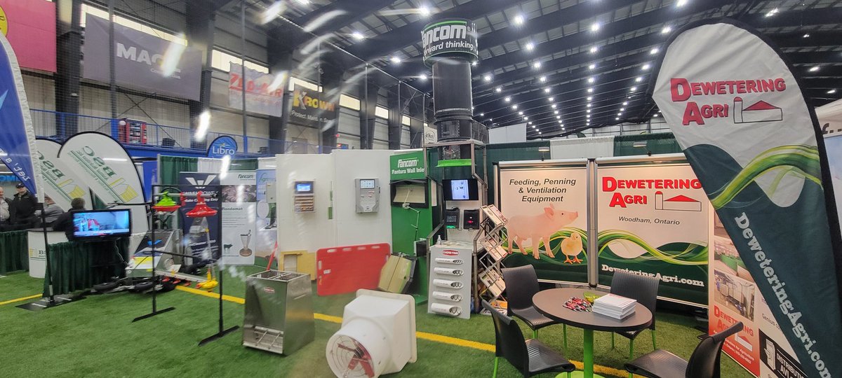 Day 1 of the London Farm Show.  Booth 311 in the BMO Centre #LdnFarmShow