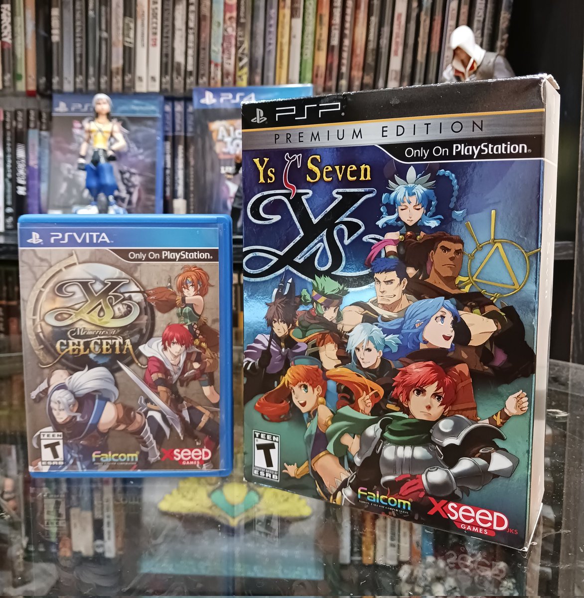 A couple of Ys beauties for today! Still on a lookout for more rpg goodies 👀
#PSPWednesday #WednesVitaday
#PSParadise #ShareYourGames