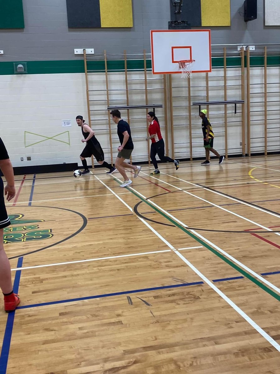 It was game on as our soccer team took on some community members including current and former Assiniboine Cougars. Thank you to everyone who came out.
