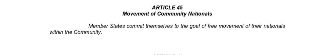 This narrative, even among colleagues, about signing up for free movement within #CARICOM is like opening up the borders to be invaded, in my view, is a mistaken understanding. #Freemovement isn’t actually free, i.e. pack up, move, and live. It’s just that one can move without