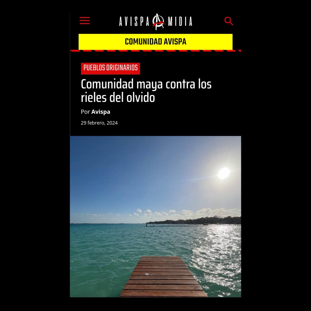 Comunidad maya contra los rieles del olvido

🐝  avispa.org/?p=112898