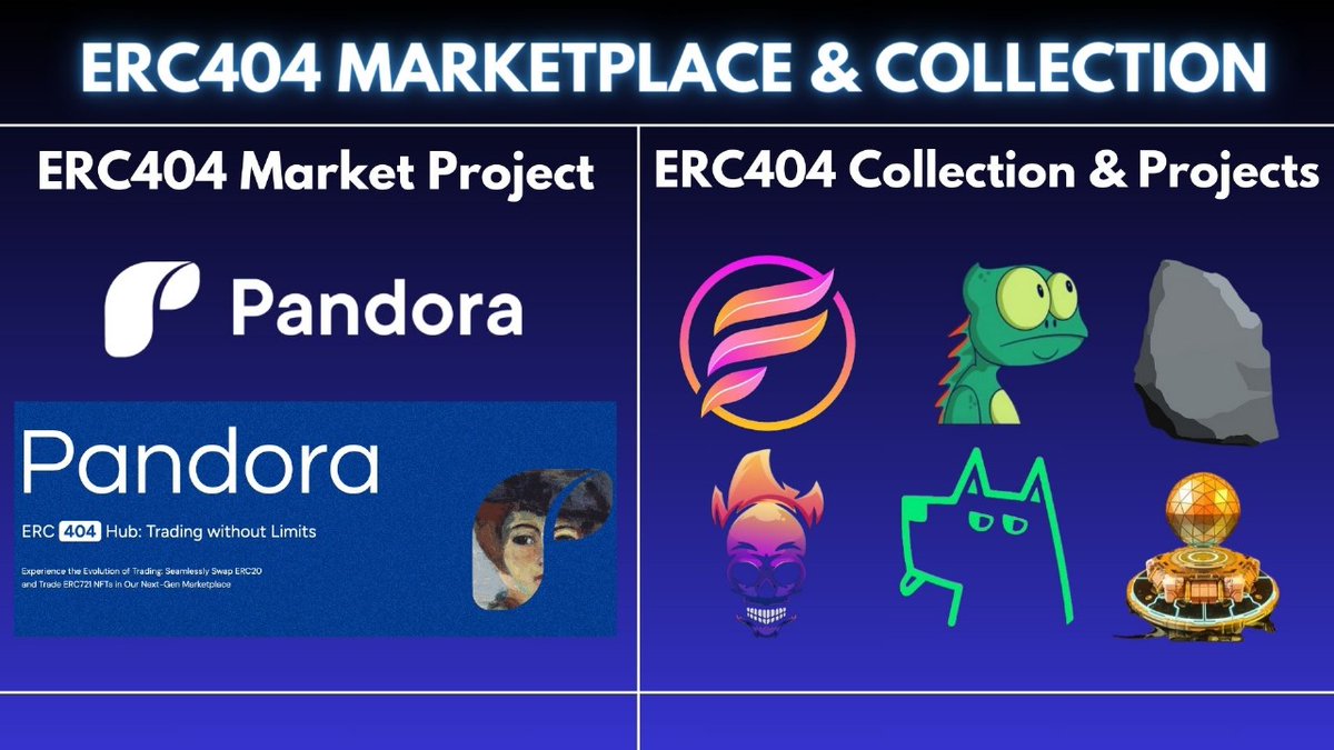 🚀 Hold onto your hats, #ERC404 is making waves in the #web3 and #NFT space!

✅ Get hyped for <a href="/pandoraprotocol/">Pandora Finance</a>: they're crafting a multi-chain marketplace for all your ERC404 #NFT collections!