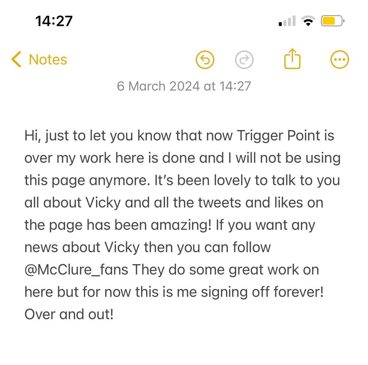 Trigger Point Struggles (@tpstruggles) on Twitter photo I just wanted to update you! If you have any questions drop them below. If you want to you can follow me on my actual Twitter account <a href="/StevieRadleigh/">Lindsay Denton deserved better 🖤🤍💜</a> where I will be tweeting from now on. Bye for now! 😊😭 I just wanted to update you! If you have any questions drop them below. If you want to you can follow me on my actual Twitter account <a href="/StevieRadleigh/">Lindsay Denton deserved better 🖤🤍💜</a> where I will be tweeting from now on. Bye for now! 😊😭