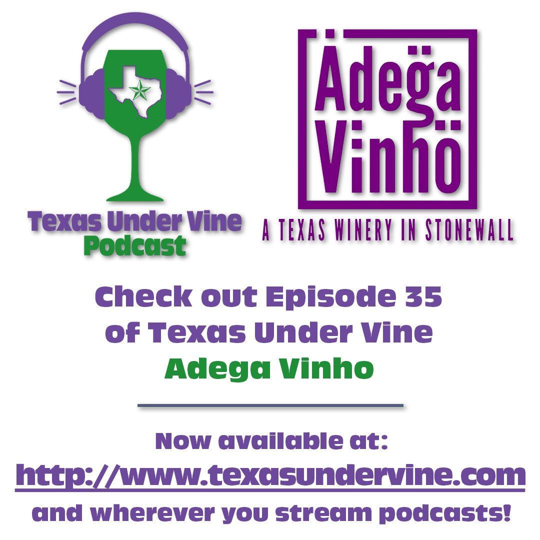 Texas Under Vine gets VISUAL in Episode 35! Join us on a video journey to Adega Vinho in the Texas Hill Country! #TexasWine #AdegaVinho #Podcast #Video ➡️ Watch: youtu.be/TTIwVx_wJLg ➡️ Listen: texasundervine.com/episode/adega-…