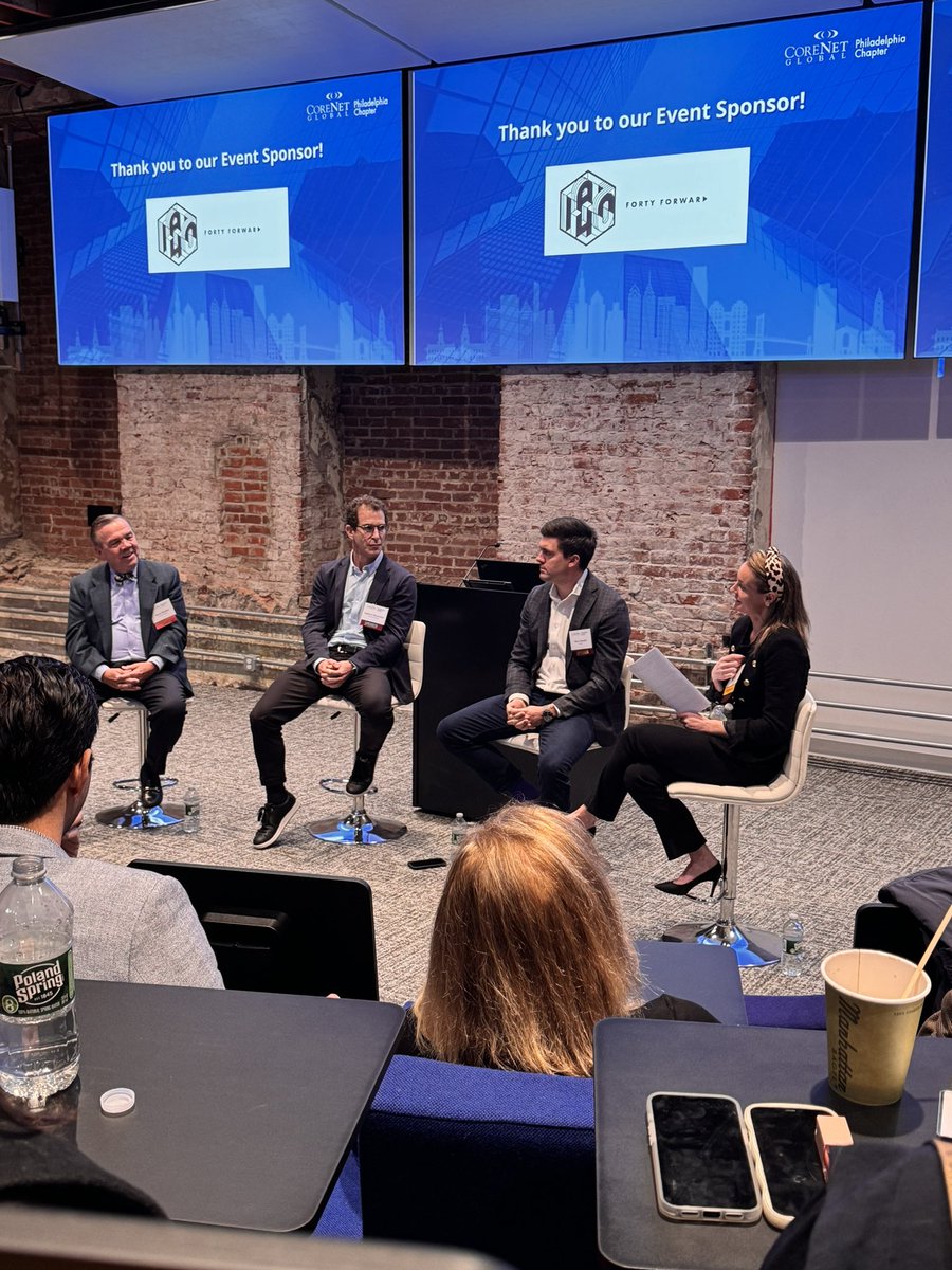 We’re going from retail and office to play and office. Going outside the market to fill ground floor spaces. 

<a href="/PhillyCoreNet/">CoreNetPhiladelphia</a> 
<a href="/IAarchitects/">Interior Architects</a> 
<a href="/fivebelow/">Five Below</a>