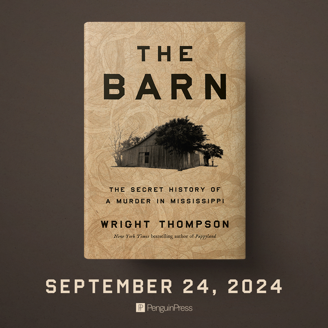 We’re proud to be publishing The Barn by NYT bestselling author Wright Thompson. “Reporting and reckoning can get no better, or more important, than this.” —Kiese Laymon 'Important, diligently researched, and beautifully rendered.' —@imaniperry shorturl.at/aqsDJ