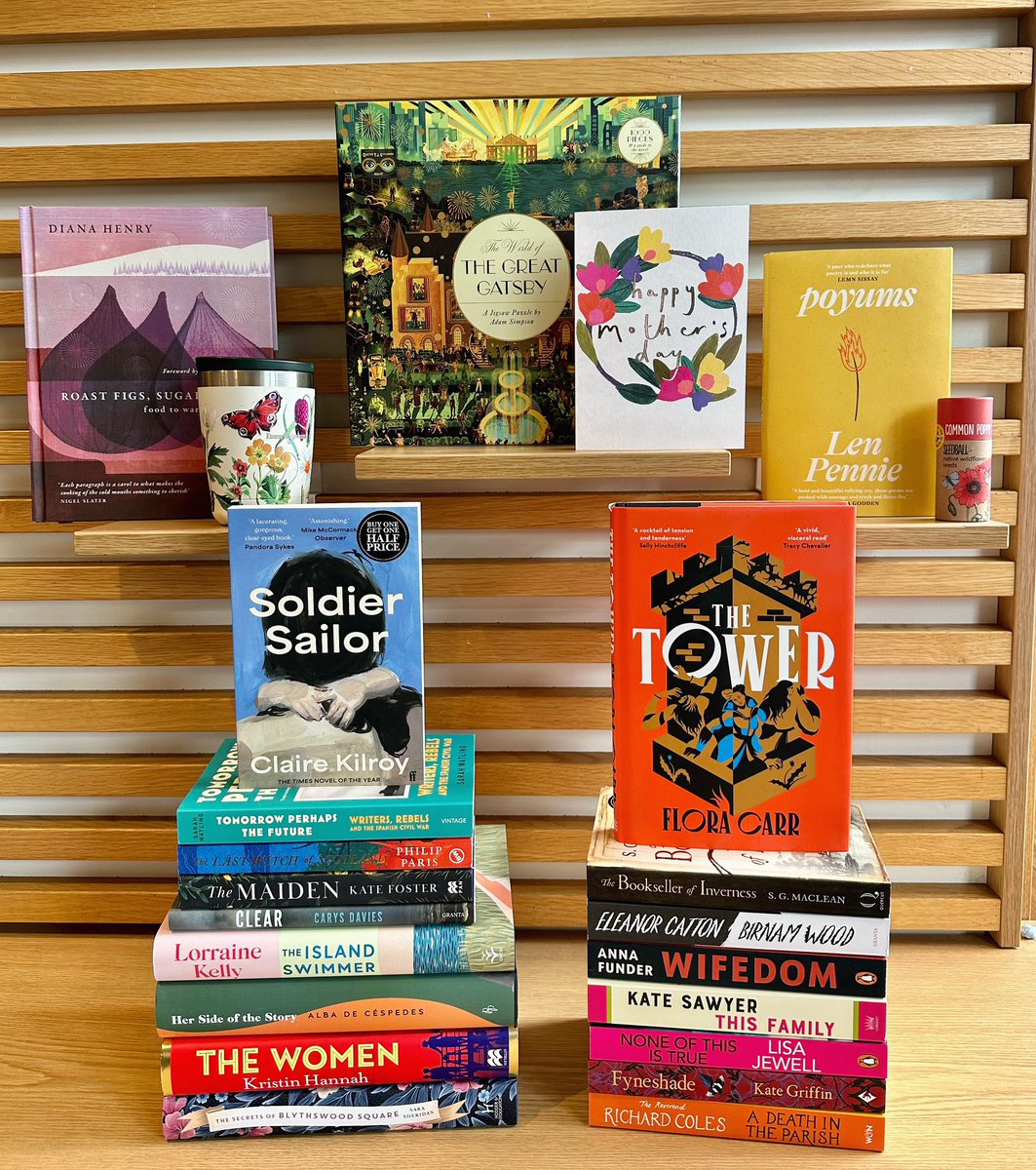With Mother’s Day coming up this Sunday the 10th March, we thought we’d share some gift ideas! Treat your loved one to an incredible new read, a fantastic literary jigsaw, or a lovely notebook this Mother’s Day. We have something for everyone 💝. #waterstones