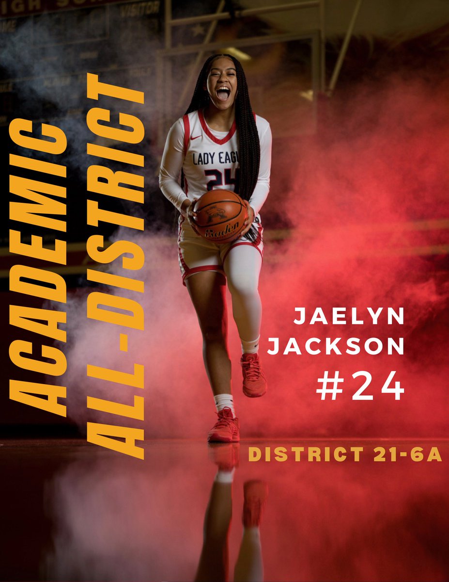 AHSgbballAllIn's tweet photo. Congratulations to @JaelynJ2025 on earning district 21-6A Academic All-District Honors! https://t.co/PJ0E5BRCOl