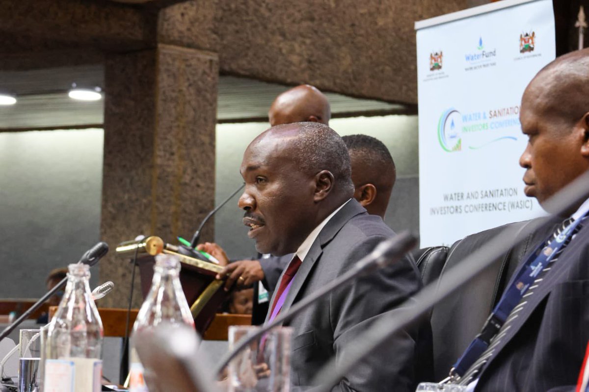 JKorir_K's tweet image. The #Wasic2024 presents an opportunity for investment in the water and sanitation sectors  to ensure universal access to clean and safe water and dignified sanitation. The conference will focus on innovative strategies to fund the sector from different sources.